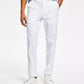Calvin Klein Men's Slim Fit Tech Solid Performance Dress Pants White Size 38X30