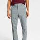 Calvin Klein Men's Slim Fit Tech Solid Performance Dress Pants Gray Size 31X32