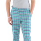 Lauren Ralph Lauren Mens Madras Plaid Classic Fit Dress Pants Green Size 34X34