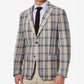 Ralph Lauren Men's Classic Fit Ultraflex Linen Blazer Brown Size 46