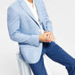 Tommy Hilfiger Men's Slim Fit Solid Weave Blazer Blue Size 38
