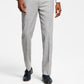 Alfani Men's Slim Fit Solid Knit Suit Pants Gray Size 32X30