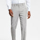 Alfani Men's Slim Fit Solid Knit Suit Pants Gray Size 34X30