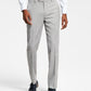 Alfani Men's Slim Fit Solid Knit Suit Pants Gray Size 34X32