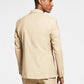 Alfani Men's Slim Fit Stretch Solid Suit Jacket Brown Size 44