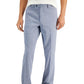 Alfani Men's Slim Fit Seersucker Check Suit Separate Pants Blue Size 36X32