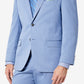Sean John Men's Classic Fit Solid Suit Jacket Blue Size 44