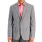 Bar III Men's Slim Fit Patterned Blazer Gray Size 40