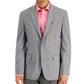 Bar III Men's Slim Fit Patterned Blazer Gray Size 40