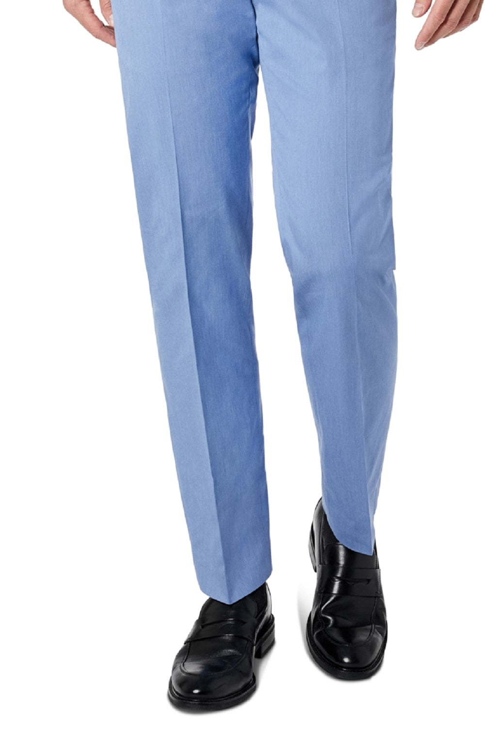 Sean John Men's Classic Fit Solid Suit Pants Blue Size 38X34