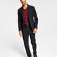 Calvin Klein Men's Slim Fit Stretch Solid Sport Coat Black Size 38