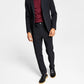 Calvin Klein Men's Slim Fit Stretch Solid Sport Coat Black Size 44
