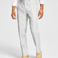 Bar III Men's Slim Fit Textured Linen Suit Separate Pant Gray Size 30X32