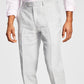 Bar III Men's Slim Fit Textured Linen Suit Separate Pant Gray Size 34X34