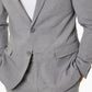 Michael Kors Men's Modern Fit Stretch Solid Suit Jacket Gray Size 46