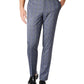 Michael Kors Men's Modern Fit Plaid Knit Suit Pants Blue Size 34X32