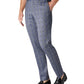 Michael Kors Men's Modern Fit Plaid Knit Suit Pants Blue Size 34X32