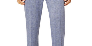 Tallia Men's Slim Fit Knit Suit Pants Blue Size30X32