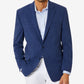 Club Room Men's Classic Fit Solid Sport Coat Blue Size 44