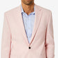 Club Room Men's Classic Fit Solid Sport Coat Pink Size 40