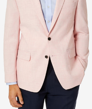 Club Room Men's Classic Fit Solid Sport Coat Pink Size 40