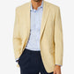 Club Room Men's Classic Fit Solid Sport Coat Yellow Size 40