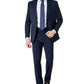 Izod Men's Classic Fit Suits Blue Size 40