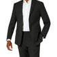 Van Heusen Men's Flex Plain Slim Fit Suits Black Size 48