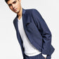 Bar III Men's Slim Fit Solid Suit Jacket Blue Size 42