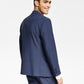 Bar III Men's Slim Fit Solid Suit Jacket Blue Size 42
