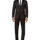 Kenneth Cole Reaction Men's Slim Fit Ready Flex Tuxedo Suit Black Size 40