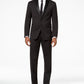 Kenneth Cole Reaction Men's Slim Fit Ready Flex Tuxedo Suit Black Size 42