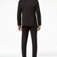 Kenneth Cole Reaction Men's Slim Fit Ready Flex Tuxedo Suit Black Size 42
