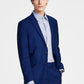 Kenneth Cole Reaction Men's Ready Flex Slim Fit Suit Blue Size 38