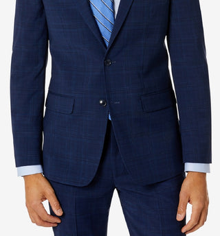 Bar III Men's Skinny Fit Suit Separate Jacket Blue Size 40