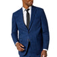 Kenneth Cole Reaction Men's Slim Fit Ready Flex Stretch Suit Blue Size 38