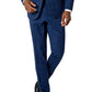 Kenneth Cole Reaction Men's Slim Fit Ready Flex Stretch Suit Blue Size 38