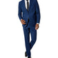 Kenneth Cole Reaction Men's Slim Fit Ready Flex Stretch Suit Blue Size 38