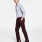 Tommy Hilfiger Men's Modern Fit Th Flex Stretch Comfort Pants Red Size 36X32