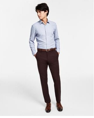 Ralph Lauren Men's Classic Fit Cotton Stretch Performance Dress Pants Red Size 34X34