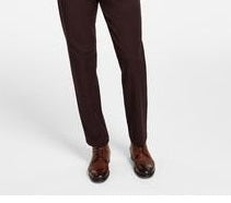 Ralph Lauren Men's Classic Fit Cotton Stretch Performance Dress Pants Red Size 36X34