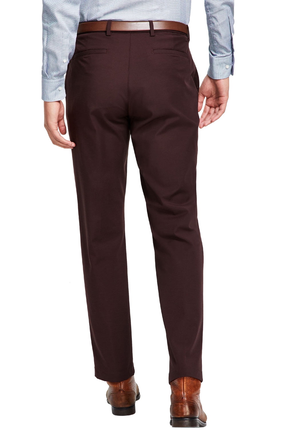 Ralph Lauren Men's Classic Fit Cotton Stretch Dress Pants Brown Size 38