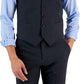 Tommy Hilfiger Men's Modern Fit Th Flex Stretch Solid Suit Vest Black Size X-Large