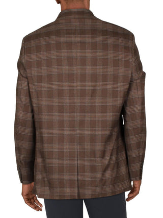 Ralph Lauren Men's Lexington Classic Fit Suit Separate Two Button Blazer Brown Size 38