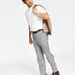 Tommy Hilfiger Men's Modern Fit Th Flex Stretch Patterned Pants Gray Size 34X30