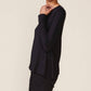 Anthem The Label - Ponte Asymmetrical Top
