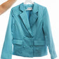 Day + Moon - Double Breasted Satin Blazer