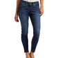 Silver Jeans Co. Women's Suki Distressed Skinny Fit Jeans Blue Size 33X31