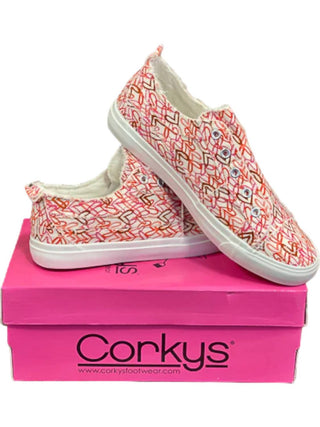 Corkys Footwear - Women's Babalu Heart Slip On Shoes