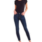 7 For All Mankind - Slim Illusion High Waist Skinny Jeans